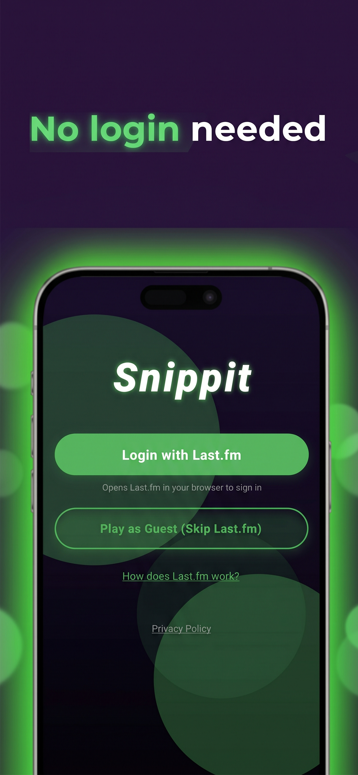 No Login Instant Guest Access Screen